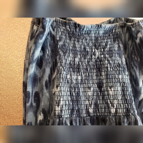 Aeropostale Blue Tie Dye Print Zipper Dress XS - Picture 8 of 8